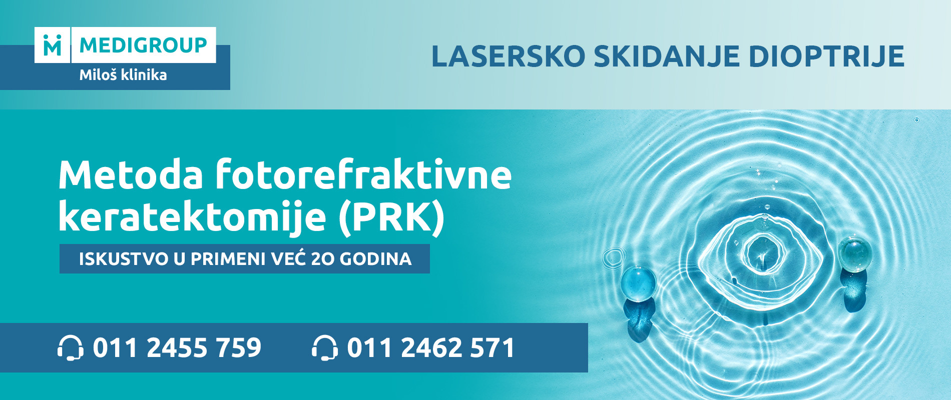 Lasersko Skidanje Dioptrije - Lasik I PRK Metode